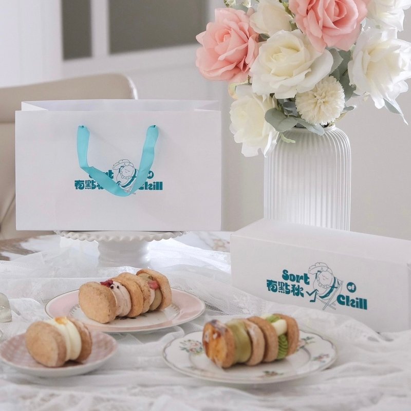 【弥月礼盒】五入达克瓦兹礼盒 - 蛋糕/甜点 - 新鲜食材 