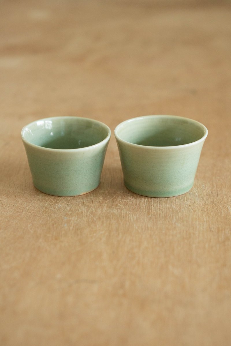 青瓷小茶杯 | 小品杯  随机出货 - 茶具/茶杯 - 瓷 绿色