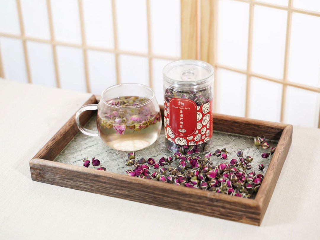 茶愿 - 金边玫瑰花 50g 活血化瘀 美容养颜 - 茶 - 其他材质 