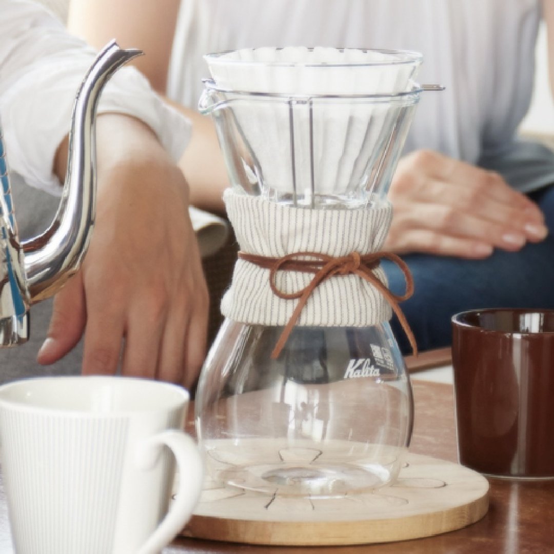 【日本】Kalita│185系列波浪手冲玻璃壶组合 (手冲咖啡器材套组) - 其他 - 其他材质 透明