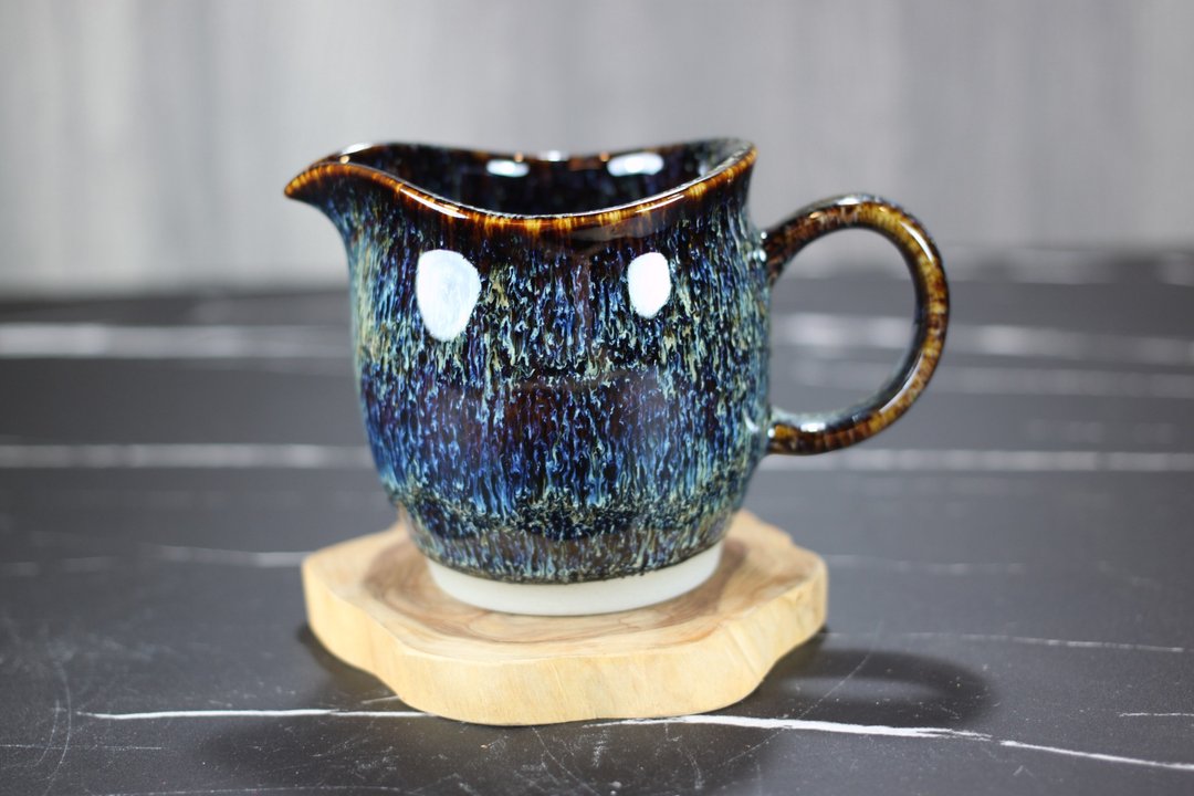 【品味生活】幻林 天目釉 茶海 公道杯 莺歌名家叶敏祥作品 - 茶具/茶杯 - 瓷 