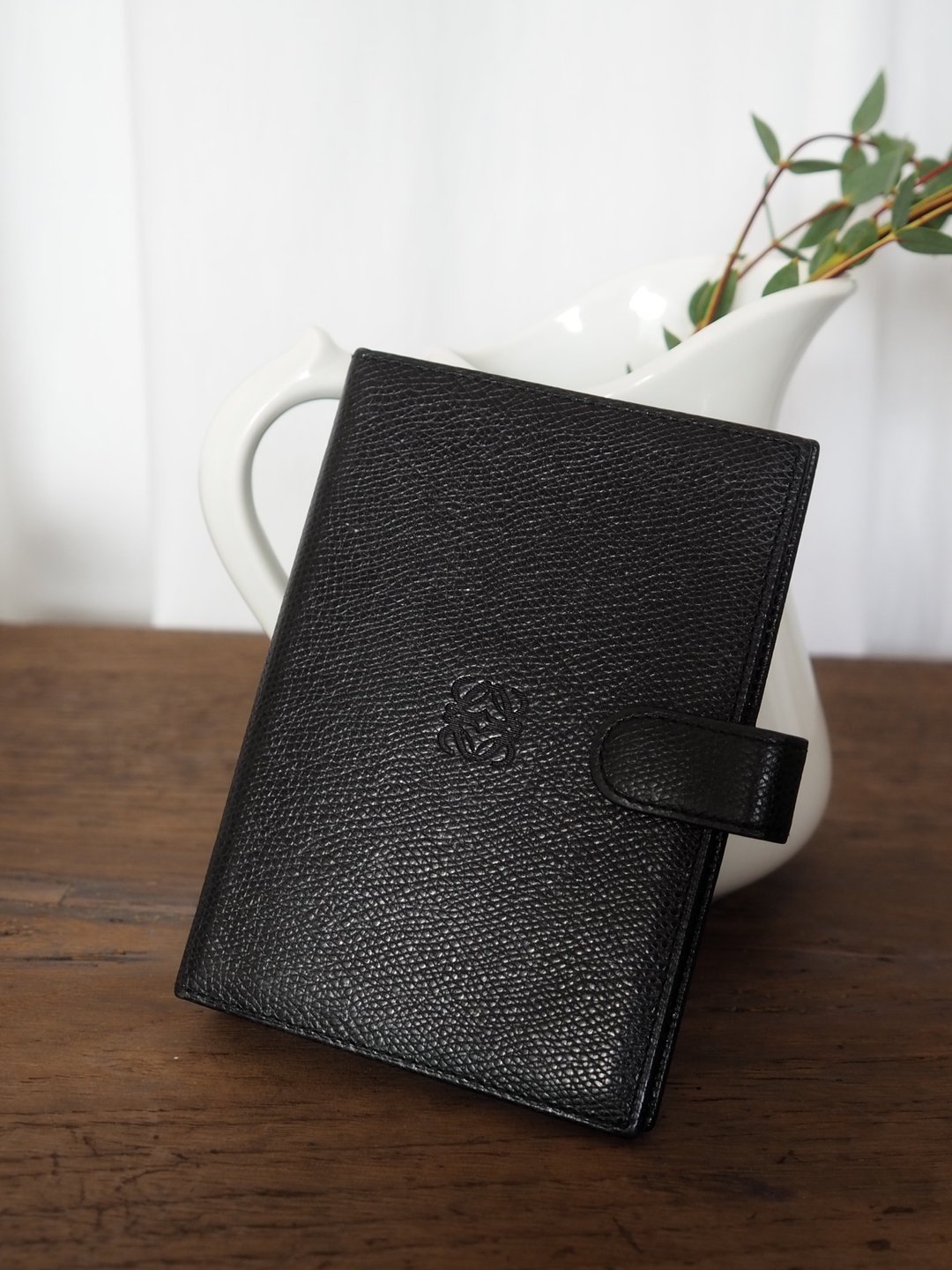 LOEWE 罗威 Anagram 记事本 手帐 皮革 黑色 经典款 - 笔记本/手帐 - 真皮 黑色
