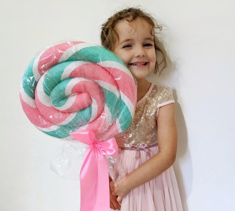 Giant lollipop party decoration Pastel lollipop Candyland Candyshop decor - 其他 - 塑料 多色