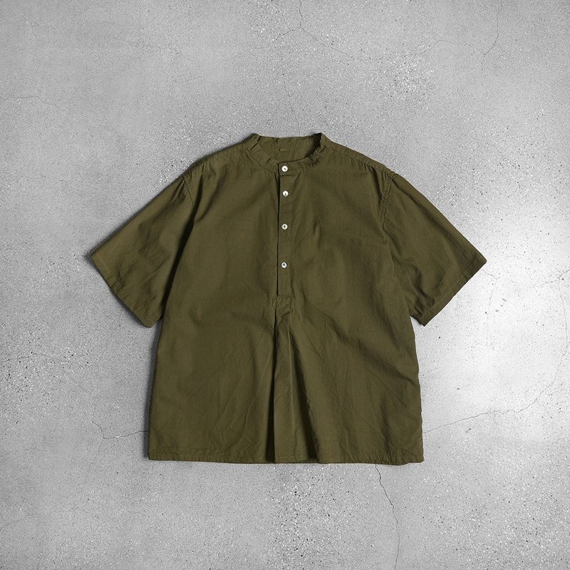 保加利亚军队衬衫Pullover Shirt / Vintage 古着 / 欧洲军装 - 其他 - 棉．麻 绿色
