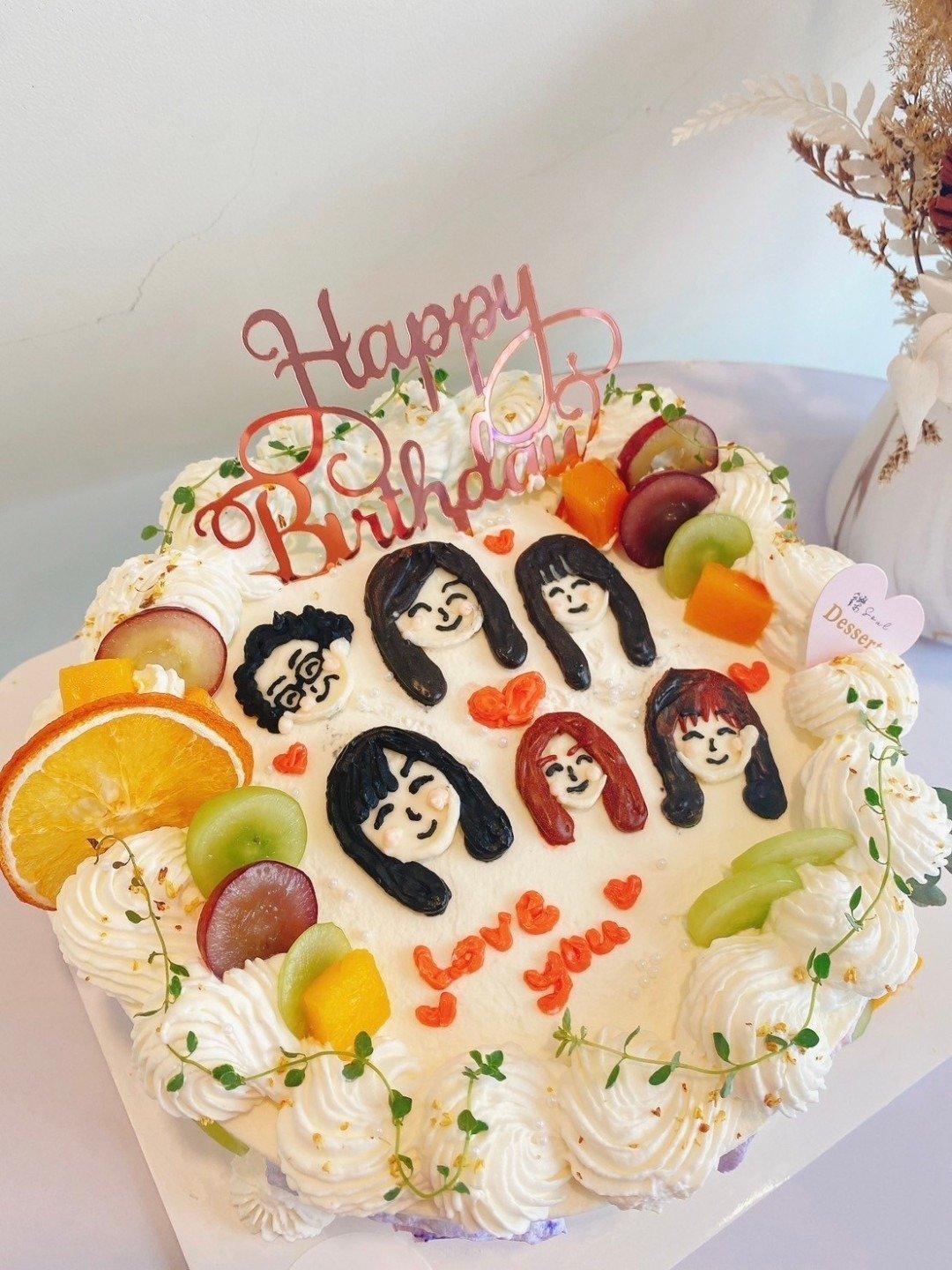 我的好友 人头绘图 可爱大头绘图 生日蛋糕 铄甜点 定制化 自取 - 蛋糕/甜点 - 新鲜食材 