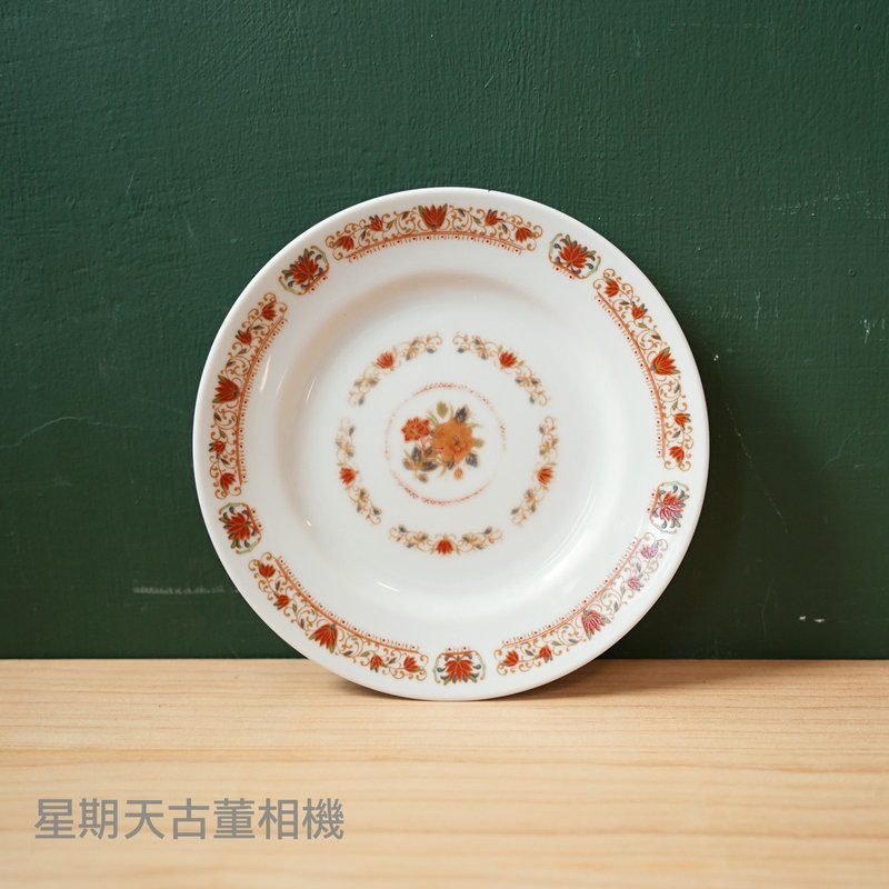 【北极二手杂货】早期 大同瓷器 小盘子 点心盘 莫兰迪 礼物 - 盘子/餐盘/盘架 - 其他材质 白色