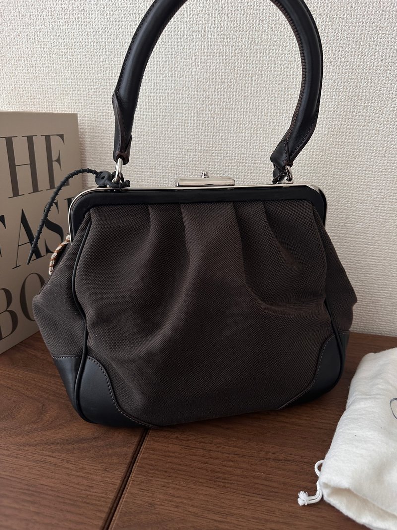 PRADA 普拉达 Logo 提花 手提包 - 手提包/手提袋 - 棉．麻 黑色