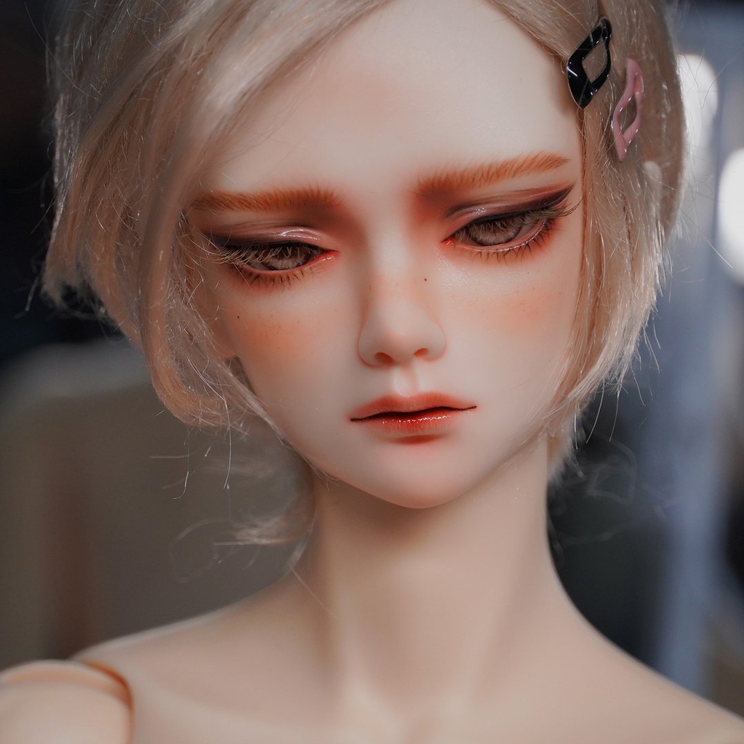 Anna-Queen / Toffee BJD 普肌娃头预购 送眼珠 - 玩偶/公仔 - 树脂 