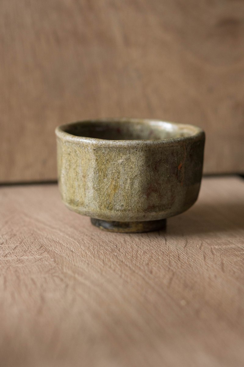 柴烧茶碗 - 茶具/茶杯 - 陶 灰色