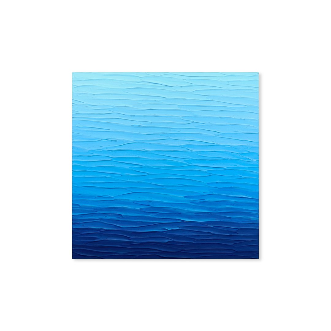【抽象绘画】压克力画/日本插画/日本制/室内艺术/当代艺/大海 - 海报/装饰画/版画 - 压克力 蓝色