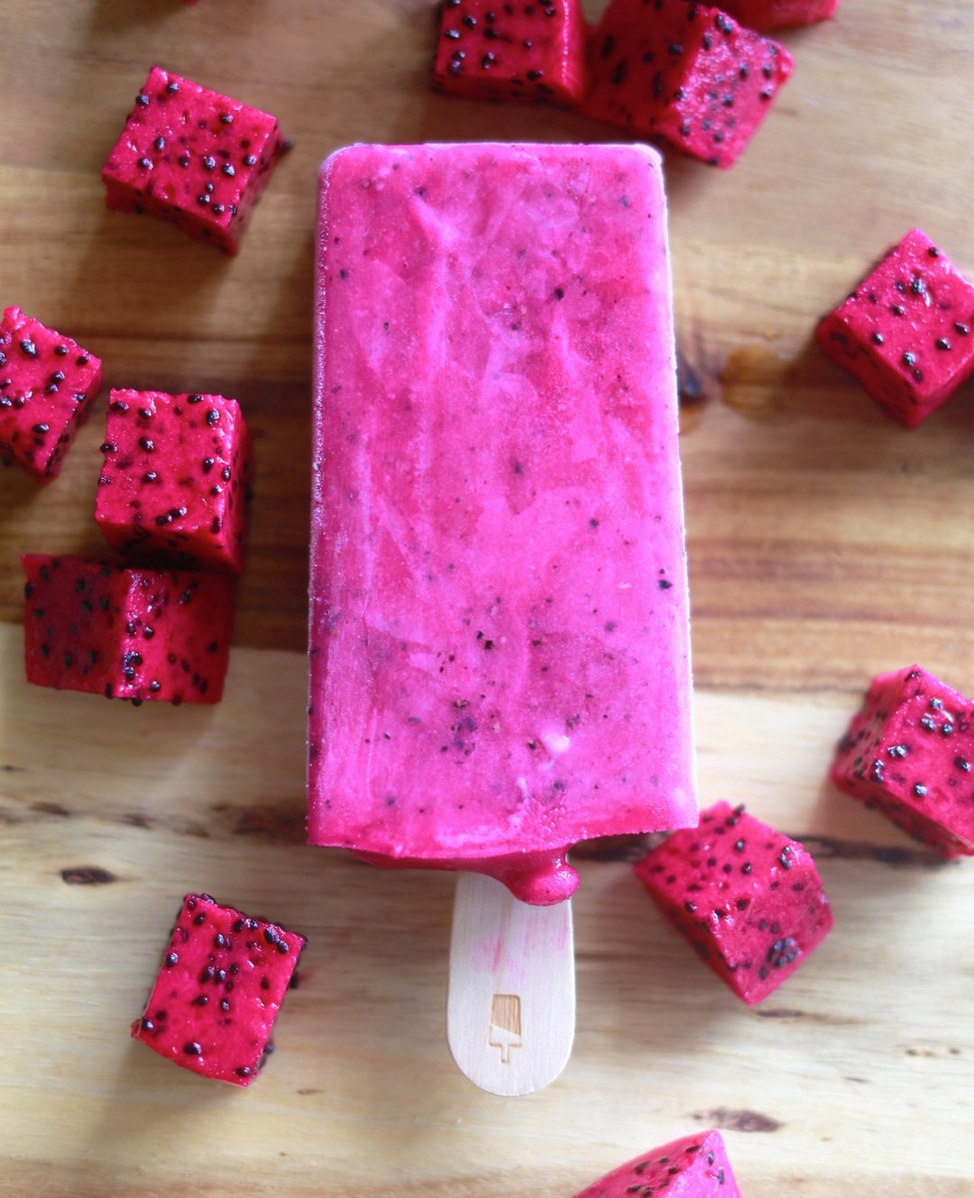 火龙果清新雪酪 / Dragon Fruit - 冰淇淋/冰棒 - 新鲜食材 
