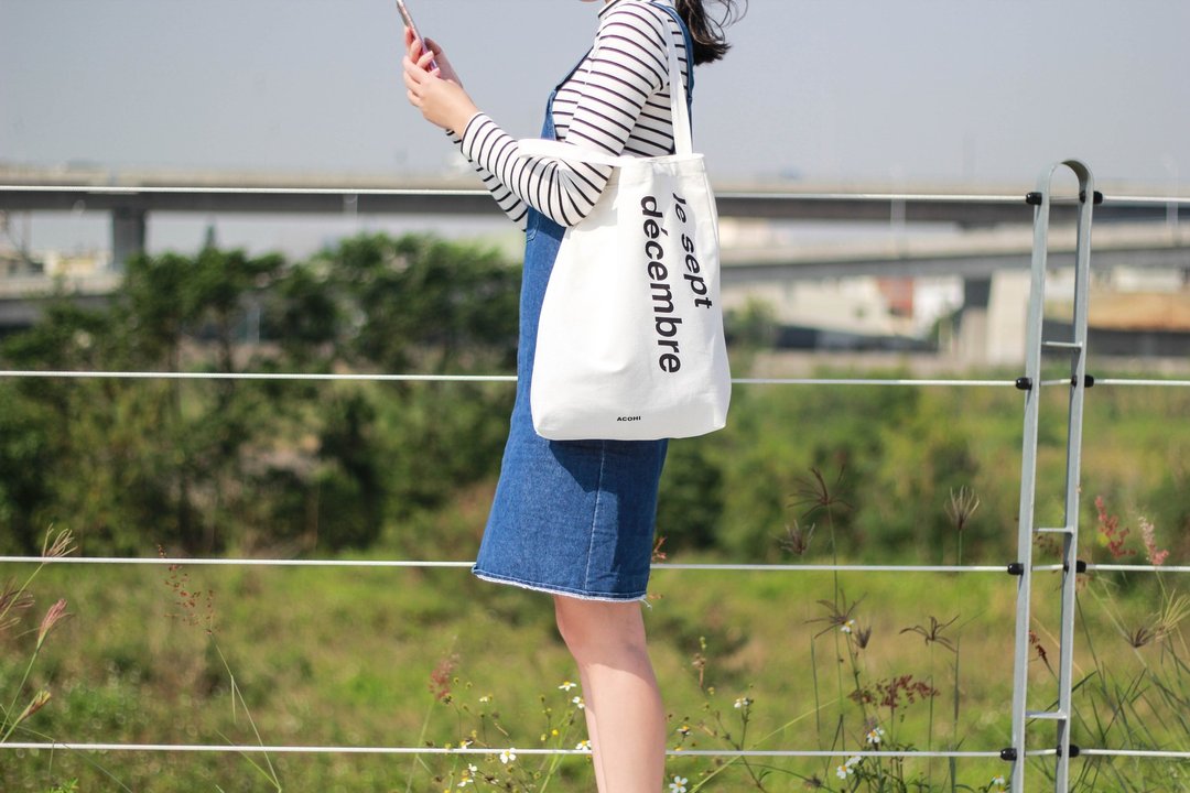 ACOHI DÉCEMBRE BAG (LIMITED EDITION) - 侧背包/斜挎包 - 棉 白色