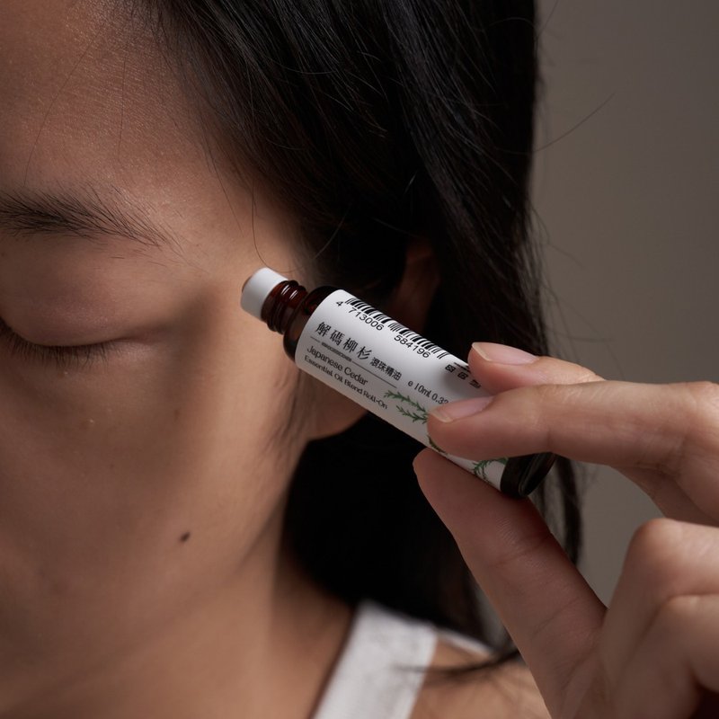 解码柳杉滚珠精油 10ml - 随身舒缓紧绷 蚊虫叮咬救星 - 香薰/精油/线香 - 精油 