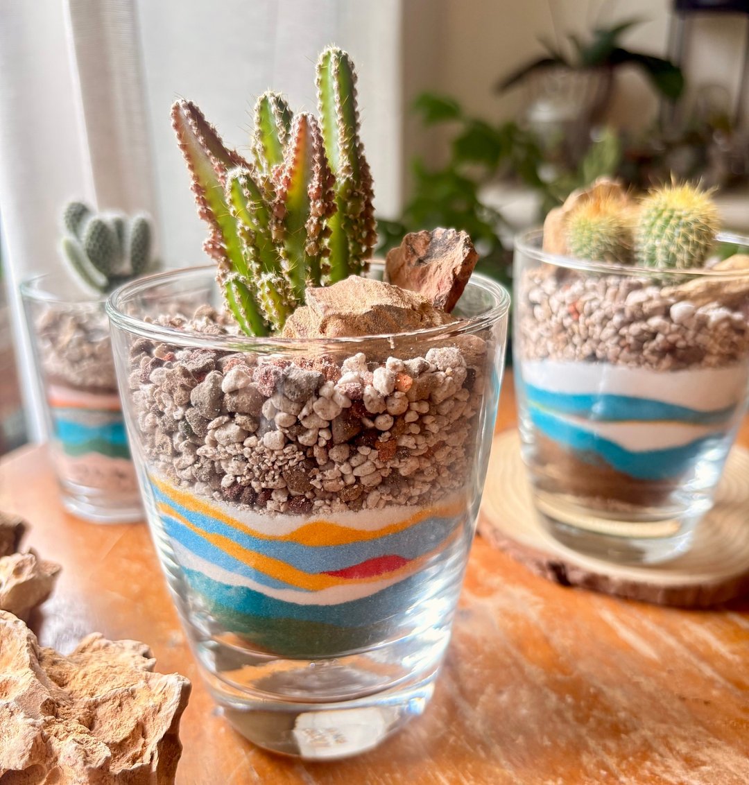 企业团体课程 | 沙画杯多肉组盆体验_台北手作课程 - 植栽 - 植物．花 