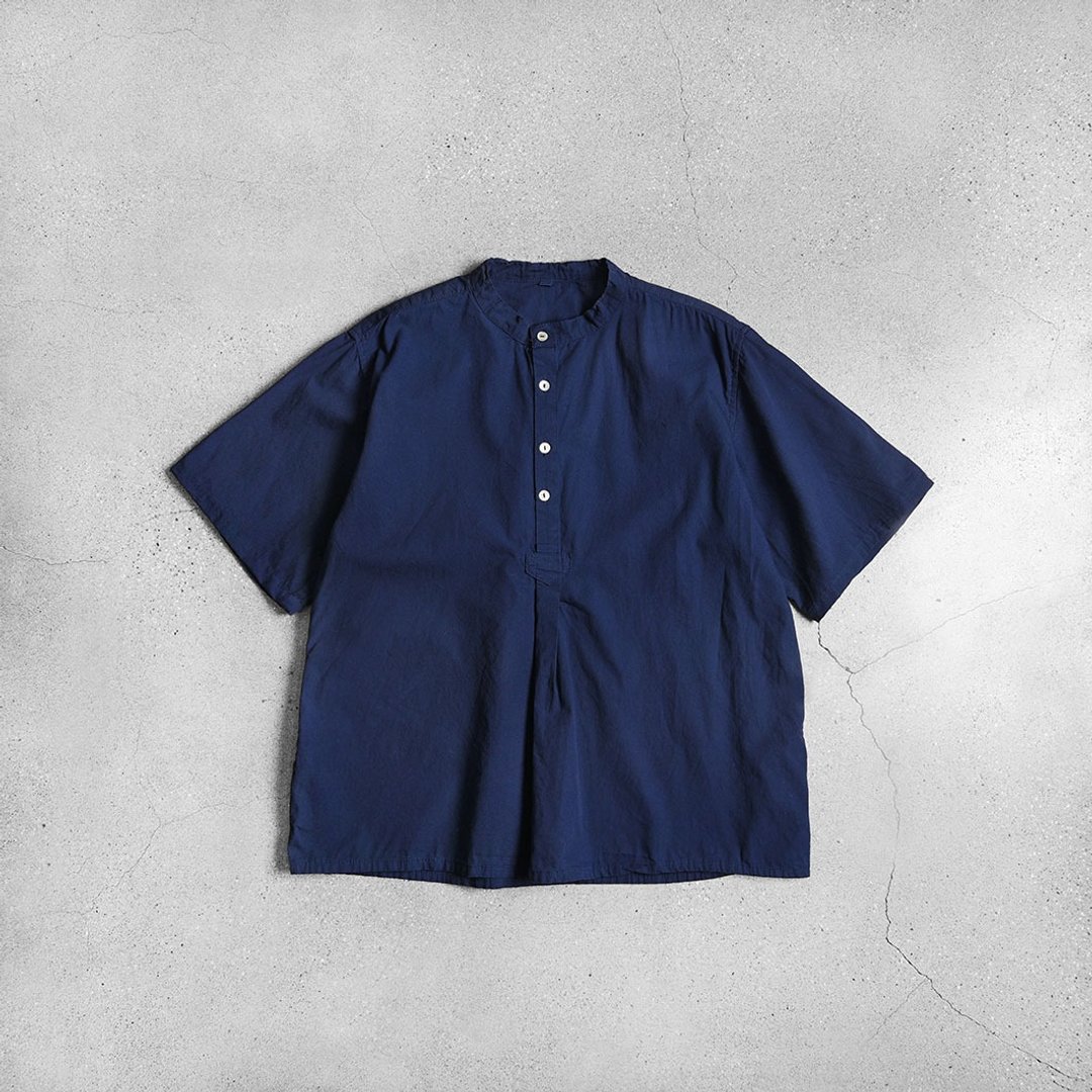 保加利亚军队衬衫Pullover Shirt / Vintage 古着 / 欧洲军装 - 其他 - 棉．麻 蓝色