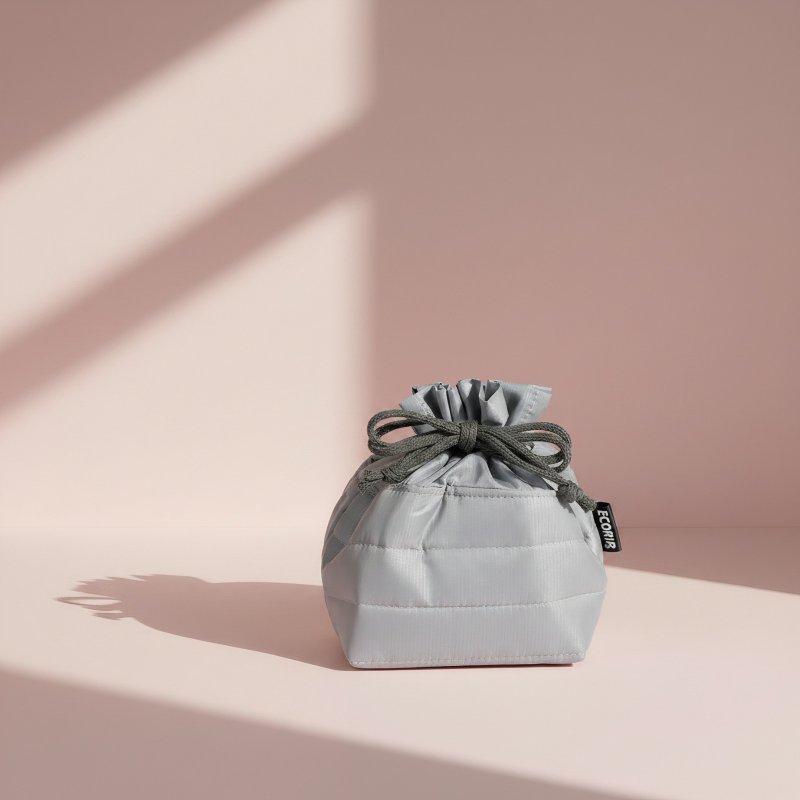Ecorip DS Bag S 日本制 超轻量抽绳 保温保冷 环保 束口袋 餐具 - 化妆包/杂物包 - 环保材料 多色