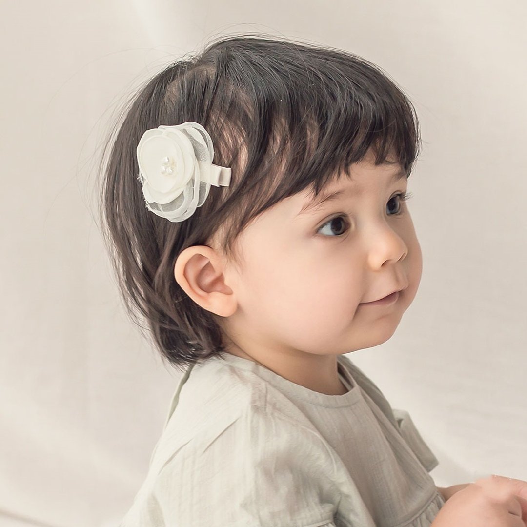 Happy Prince 韩国制 Flo花朵女婴儿童发夹 - 婴儿饰品 - 聚酯纤维 