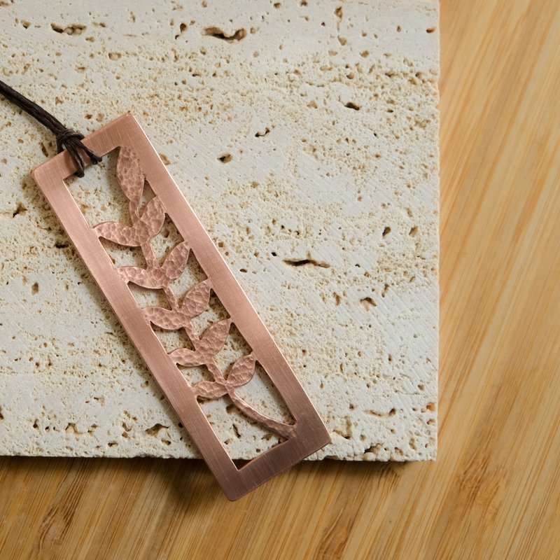 植物系 书签 - 书签 - 铜/黄铜 金色