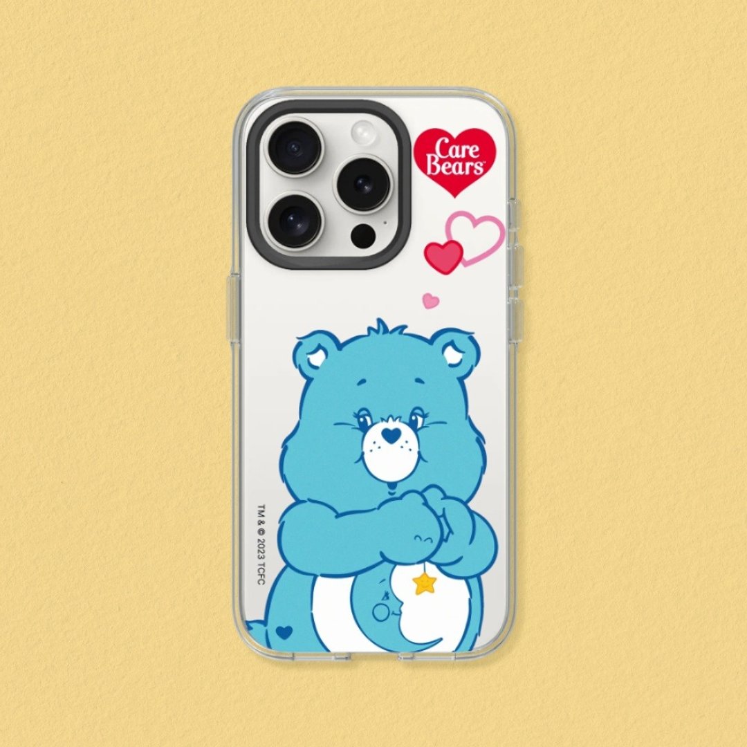Clear透明防摔手机壳∣Care Bears/Bedtime Bear for iPhone - 手机壳/手机套 - 塑料 透明