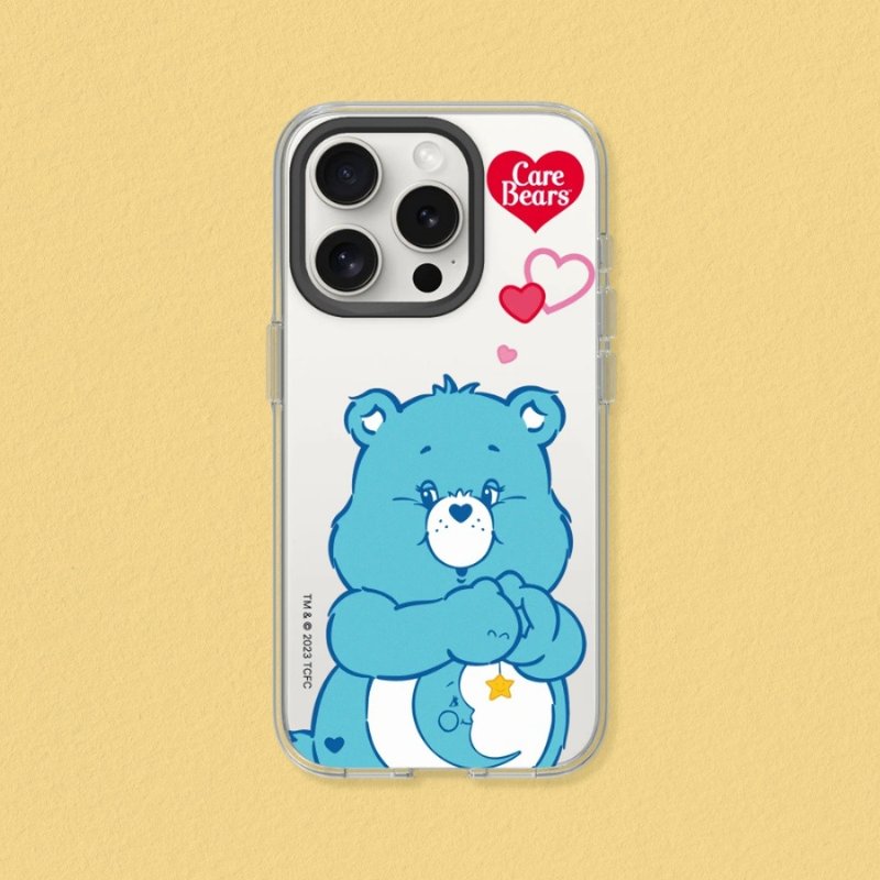 Clear透明防摔手机壳∣Care Bears/Bedtime Bear for iPhone - 手机壳/手机套 - 塑料 透明