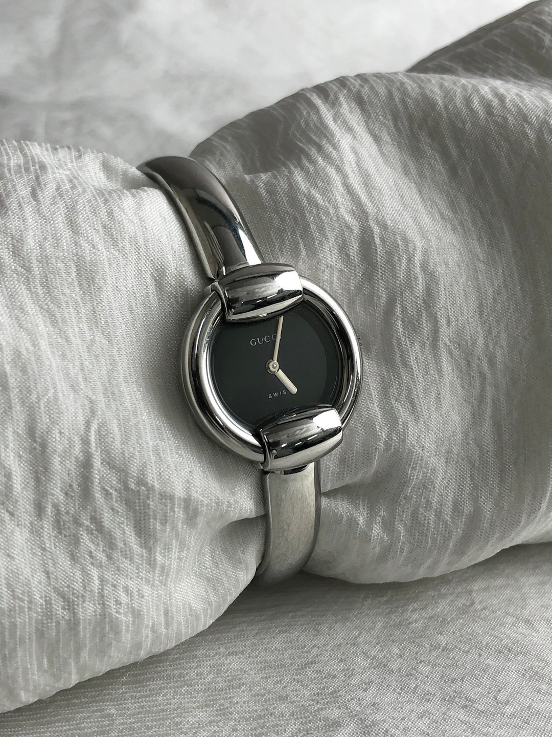 【日本直送 名牌中古包】GUCCI 古驰 手表 银色 不锈钢 1400l vintage 古董 复古 2ky8ci - 女表 - 不锈钢 银色