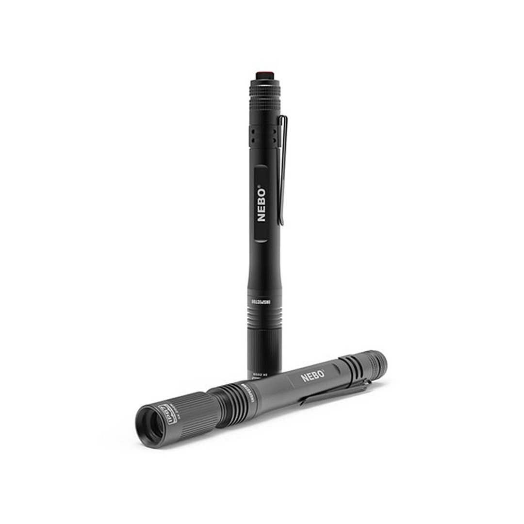 【NEBO】Inspector高亮度旋转调焦防水笔形手电筒 - 露营用品 - 铝合金 黑色
