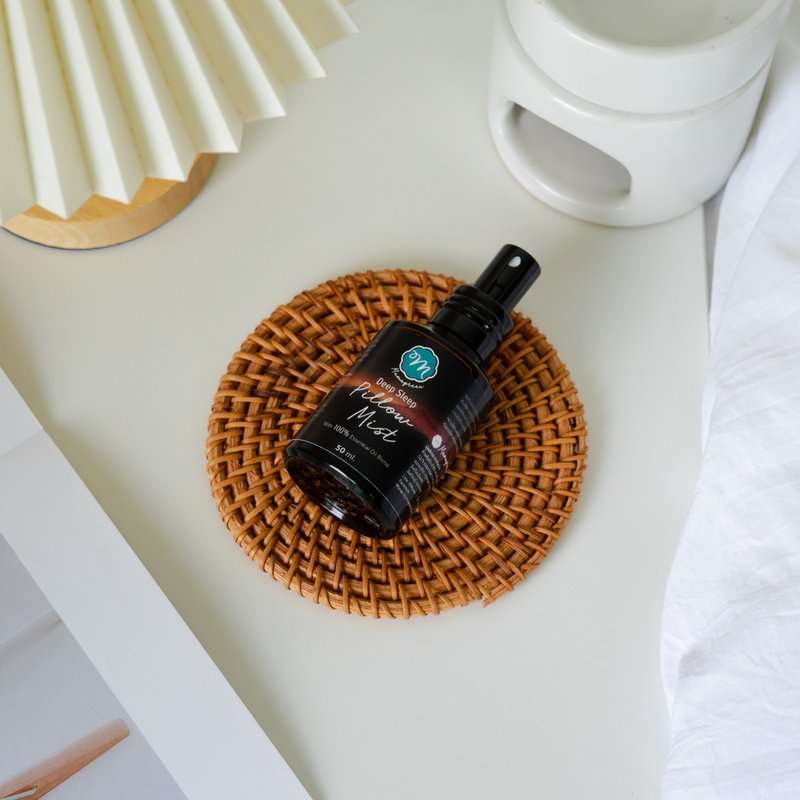 静夜安眠精油喷雾瓶 疗愈精油 放松舒眠 睡前仪式 冥想空间 - 香薰/精油/线香 - 精油 透明