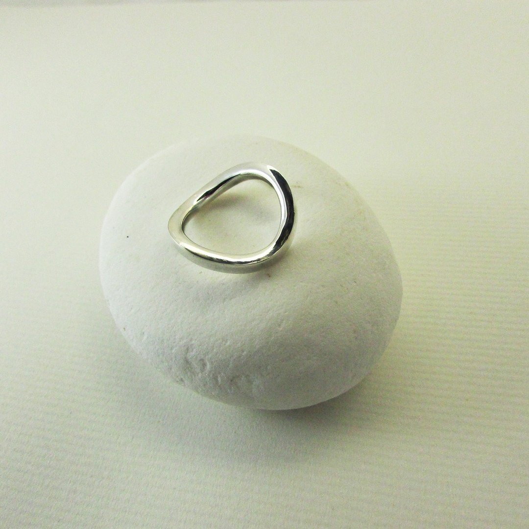 infinity ring_无限戒指 | 925银 限量 设计师手做 超取包邮 - 戒指 - 银 银色