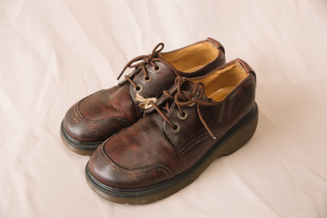 Dr.Martens 英制马汀 UK5 /  Vintage古着【初恋贩卖所】马丁 K09 - 其他女款皮鞋 - 真皮 