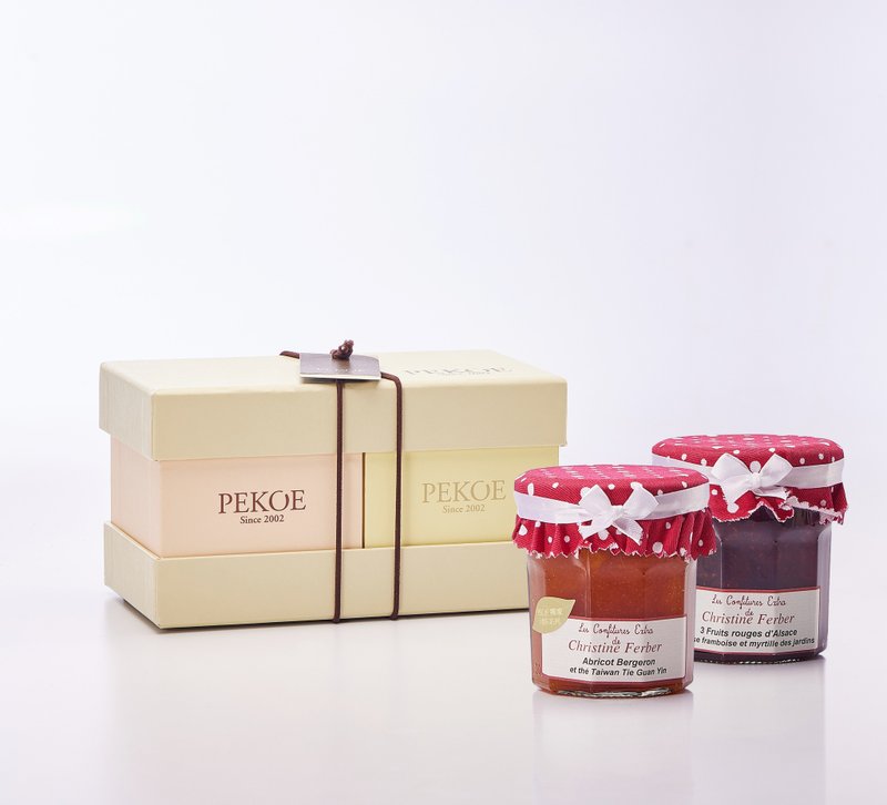 独家联名款 | PEKOE x Christine Ferber 双果酱礼盒 - 果酱/抹酱 - 其他材质 