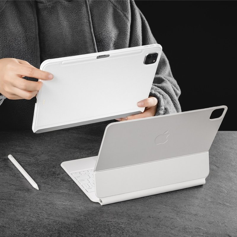Citycover iPad Pro/Air 磁吸保护壳 (支持巧控键盘) - 平板/电脑保护壳 - 人造皮革 