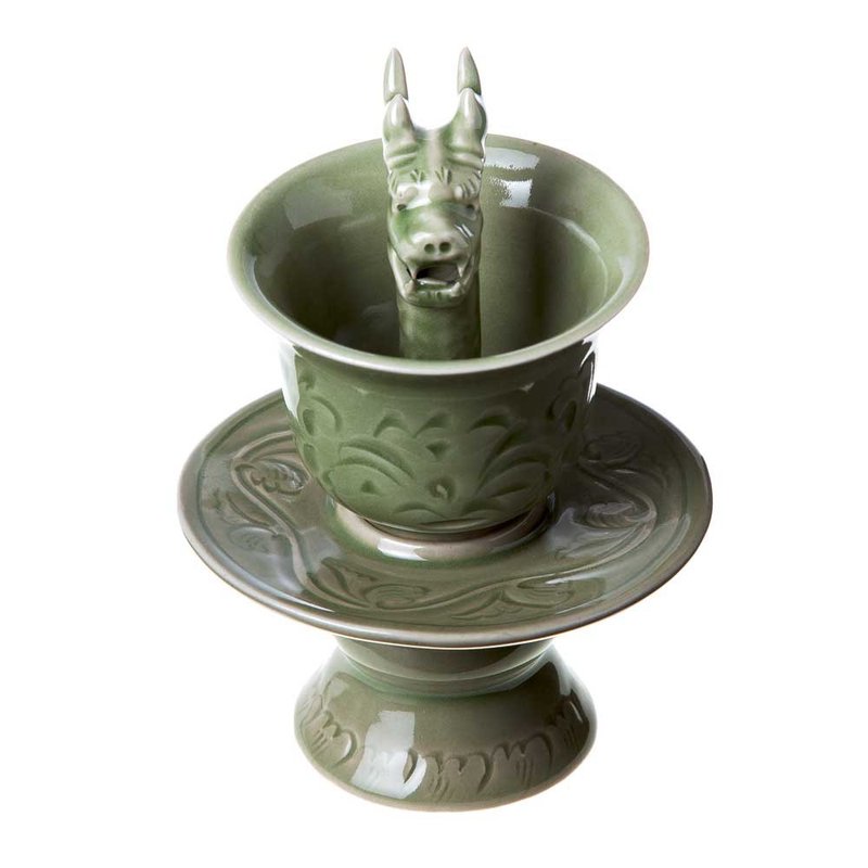 中国科学智慧 九龙公道杯(耀州瓷) - 其他杯子 - 其他材质 