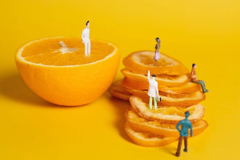 【天然水果干】柳橙干 老板说 全部照着柳橙走３入 - 水果干 - 新鲜食材 