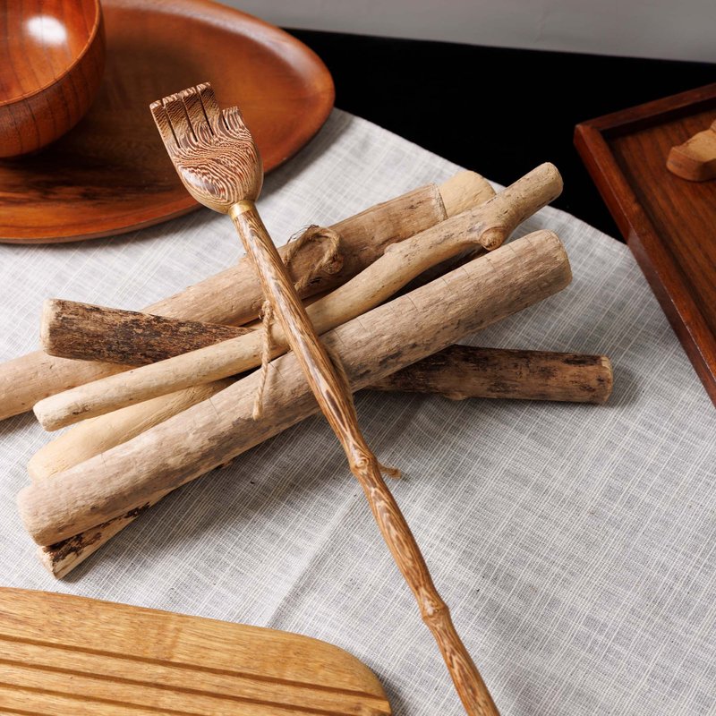 islandoffer 岛屿制作 越南制造鸡翅木不求人 简约设计 按摩用具( - 其他 - 木头 金色