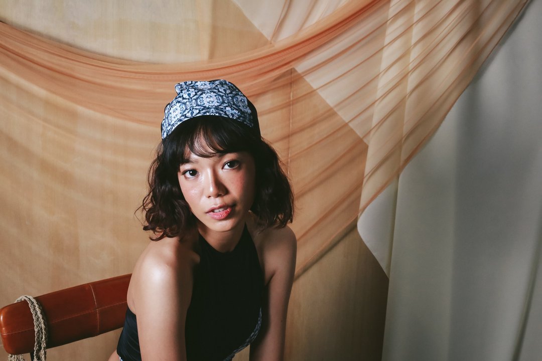 游泳帽 / 寶石打印+經典黑色 / Free Size - 女装泳衣/比基尼 - 纸 黑色