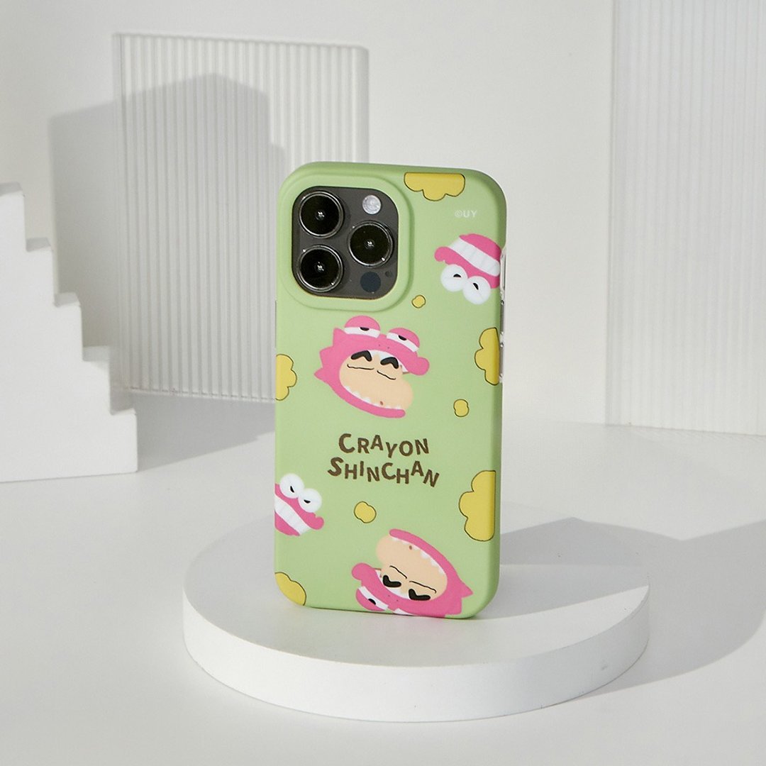蜡笔小新巧克比装扮防摔iPhone手机壳 - 手机壳/手机套 - 塑料 多色