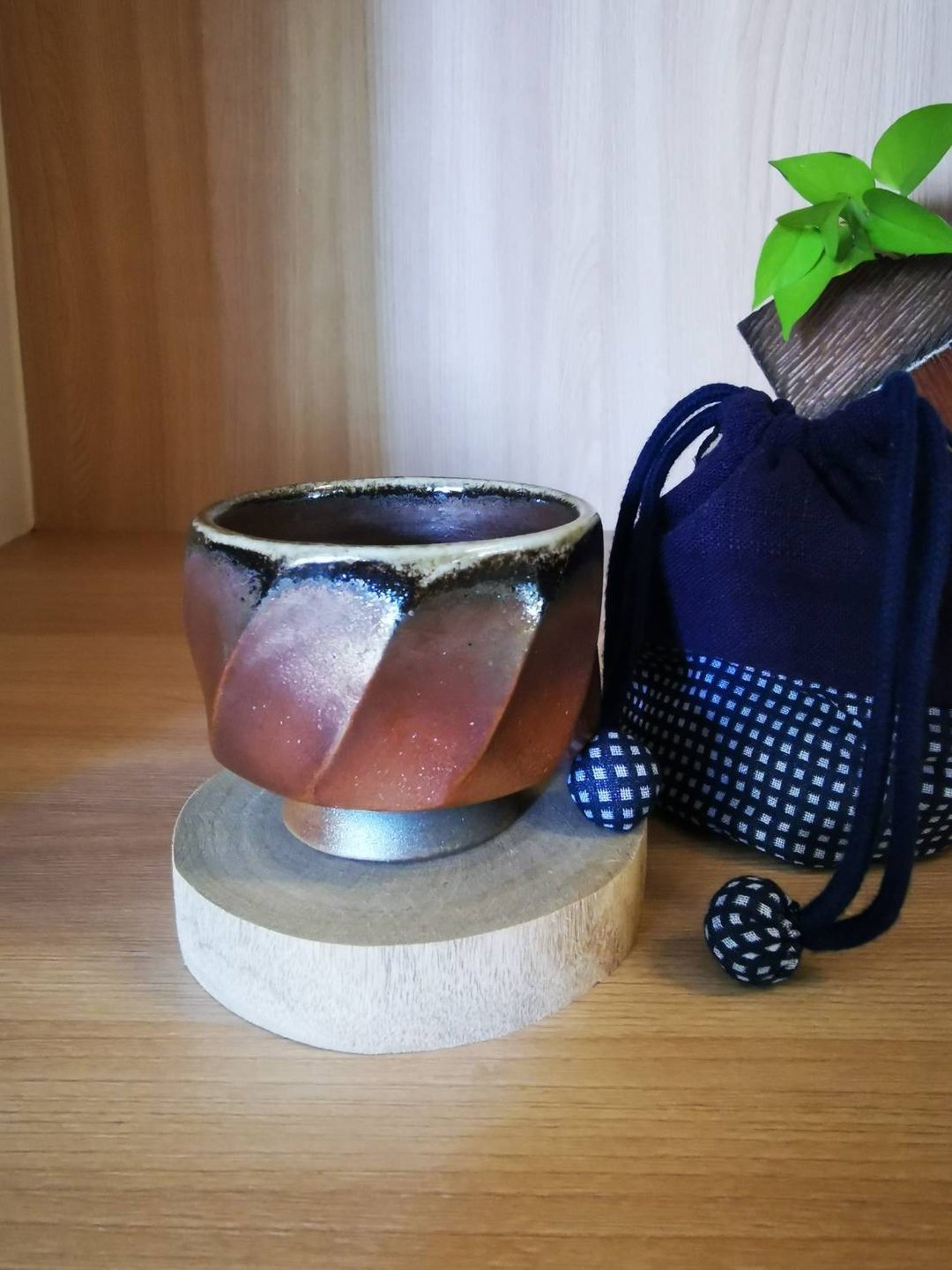 柴烧自然落灰杯 - 茶具/茶杯 - 陶 