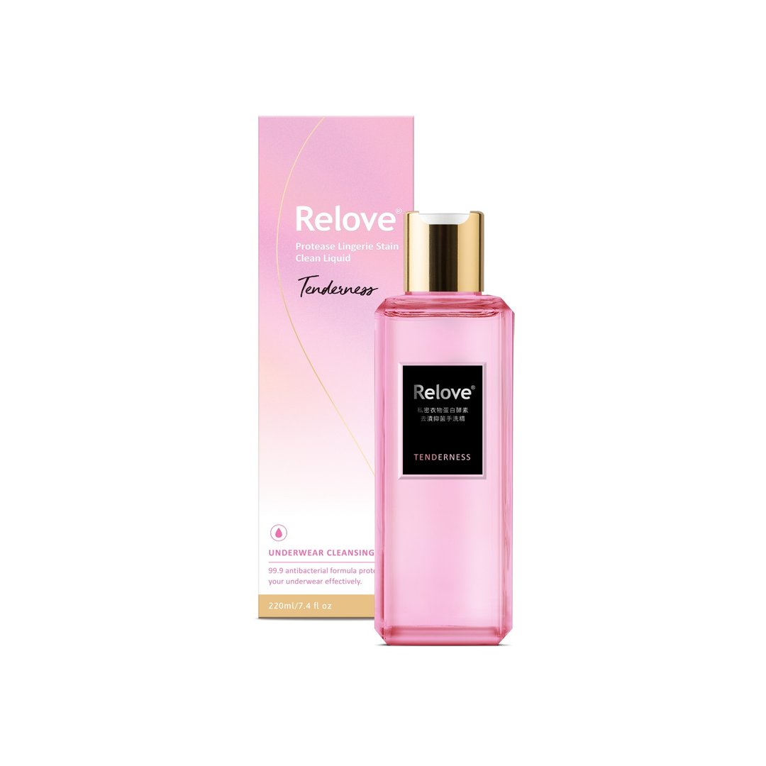 台湾 RELOVE 抗菌蛋白酵素手洗精 – 柔情 220ml - 衣物清洁 - 其他材质 