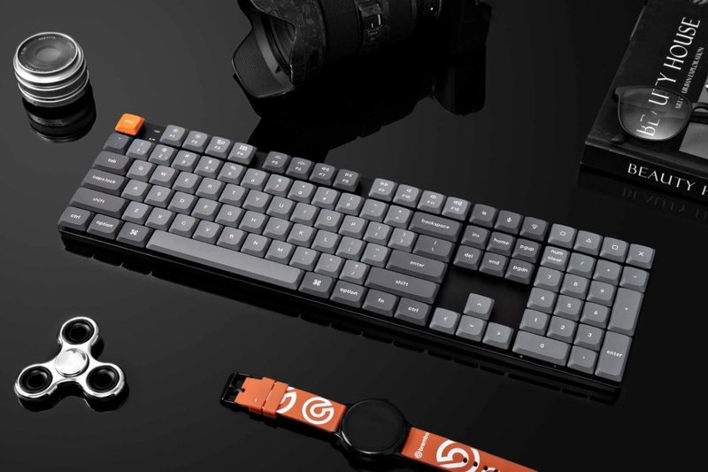 Keychron K5 Max QMK/VIA 无线定制化机械式键盘 - 电脑配件 - 其他金属 黑色