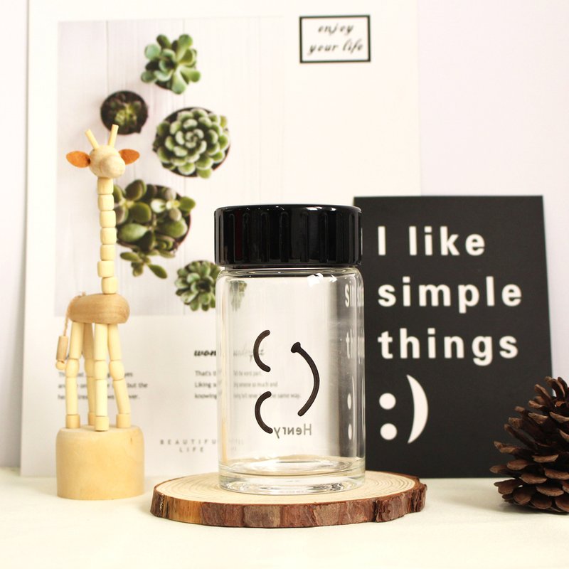 【校园风系列】迷你随身便携简约订制玻璃杯 - 其他杯子 - 不锈钢 多色