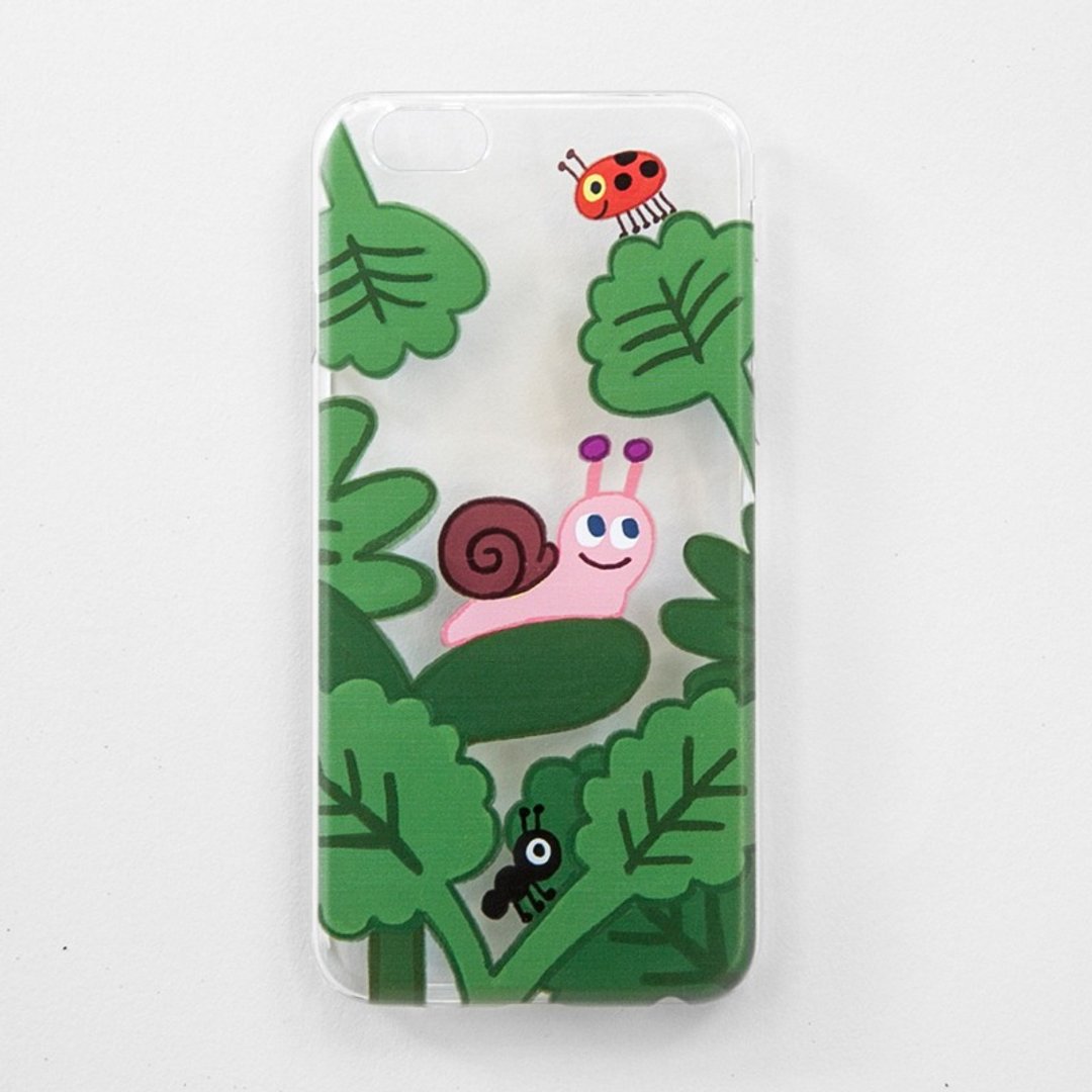 GOOLYGOOLY PHONE_23 - 手机壳/手机套 - 硅胶 绿色