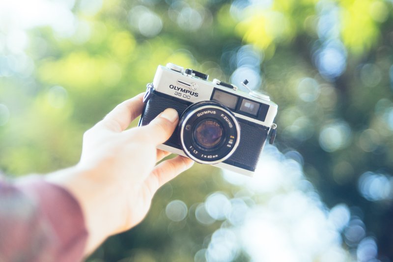 Olympus 35DC 40mm F1.7 经典底片相机 - 相机 - 其他金属 银色