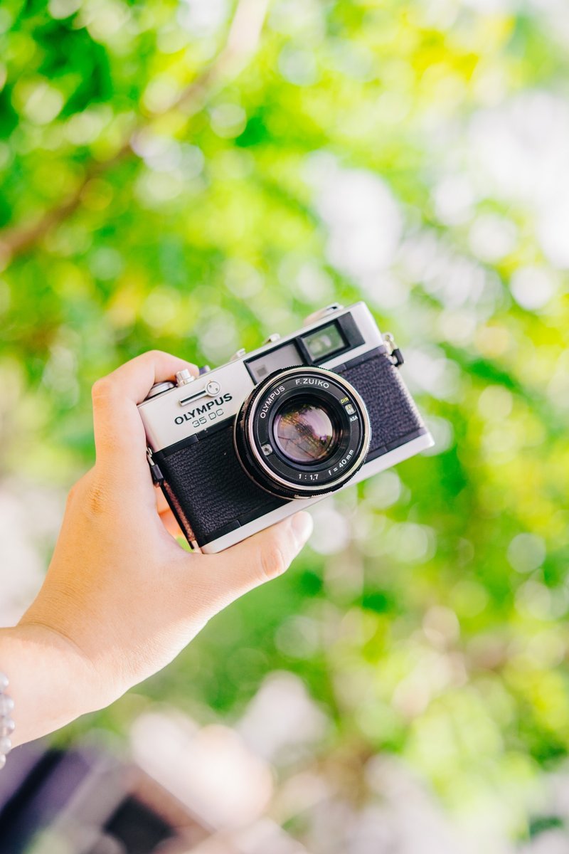 Olympus 35DC 40mm F1.7 经典底片相机 - 相机 - 其他金属 银色