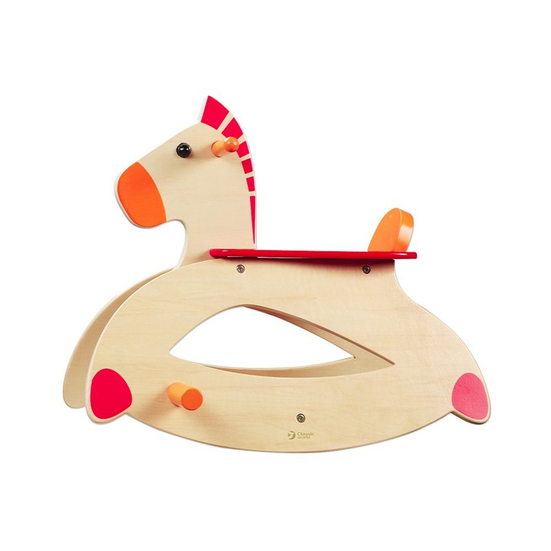 原木摇摇马【DIY组装.超好清洁】 - 玩具/玩偶 - 木头 咖啡色