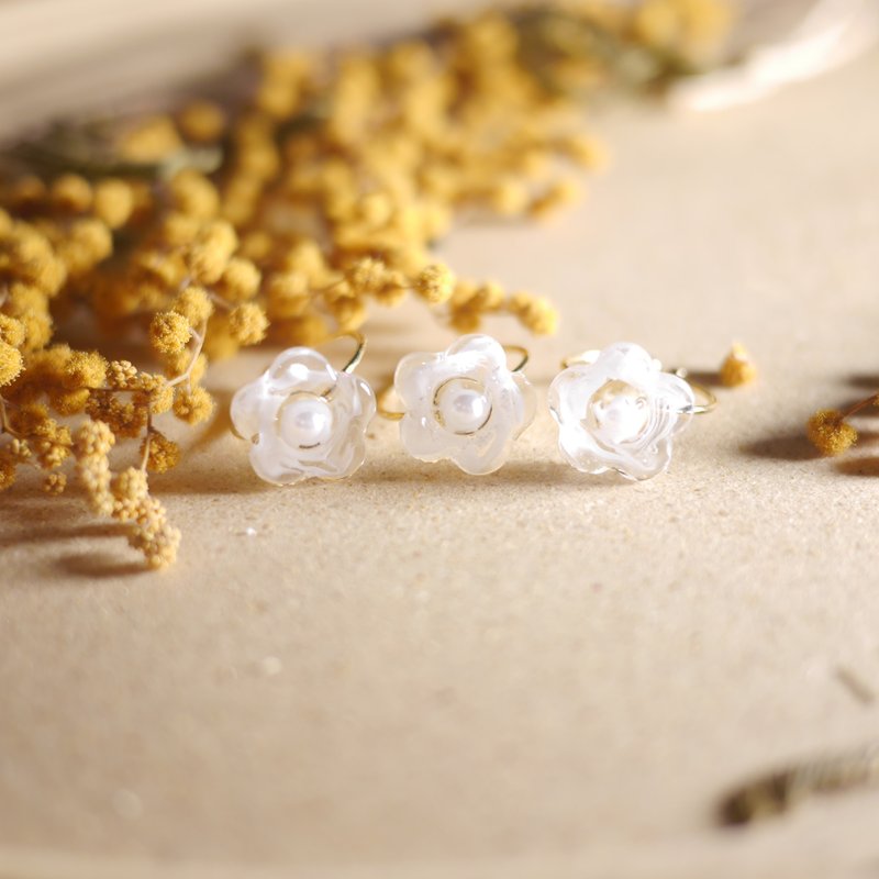 渲染白花戒指 - 戒指 - 其他材质 白色