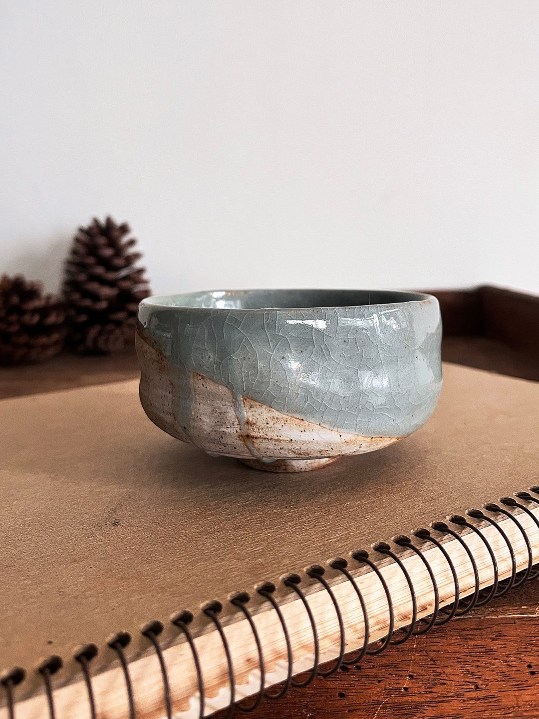 灰蓝 夏日茶碗 | 陶茶具 - 茶具/茶杯 - 陶 蓝色