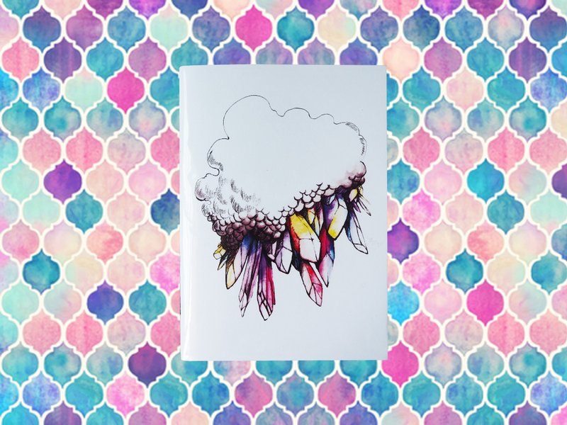 Crystal Storm Notebook - 笔记本/手帐 - 纸 多色