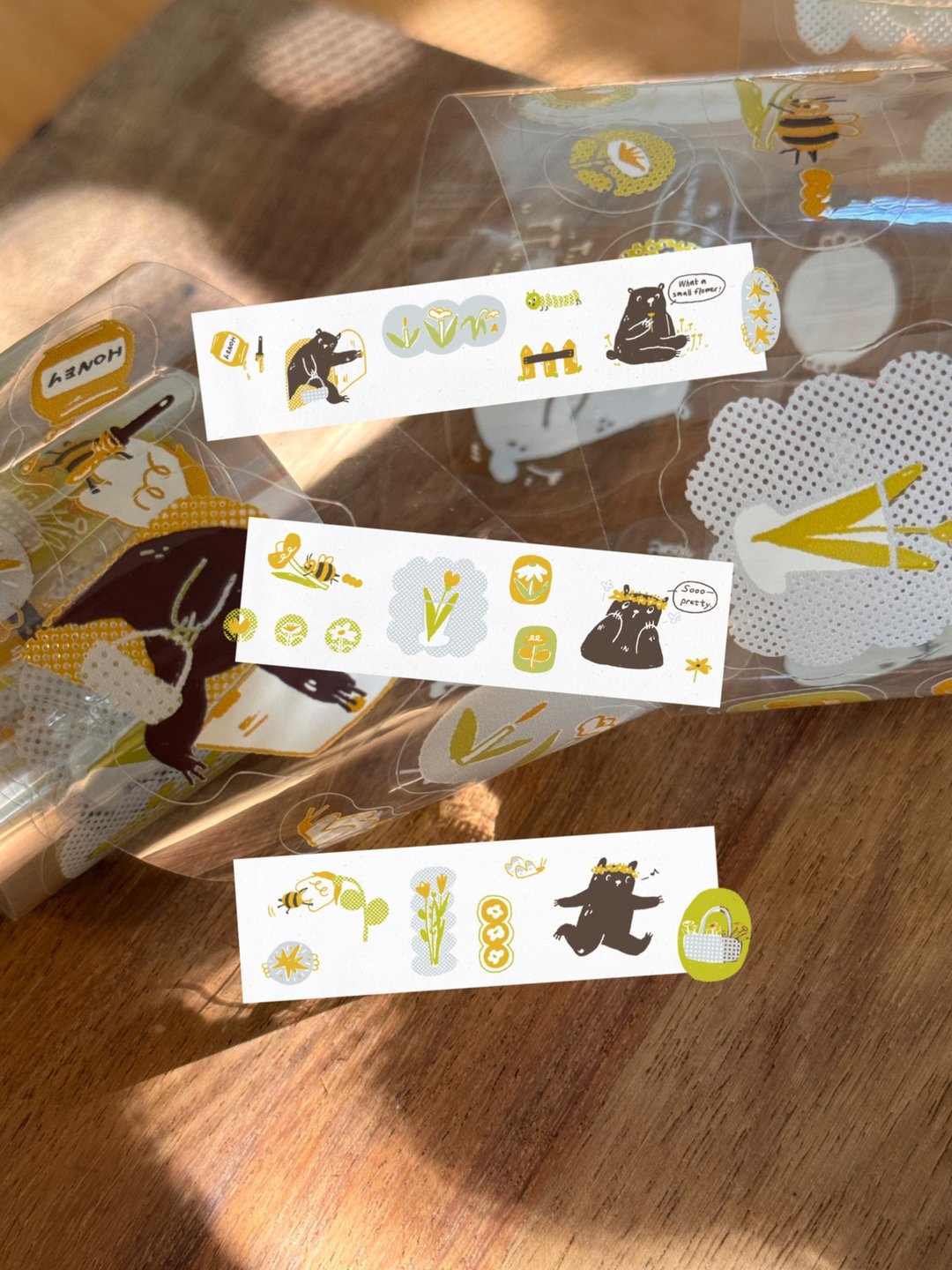 Honey Hunt PET 胶带 - 纸胶带 - 塑料 
