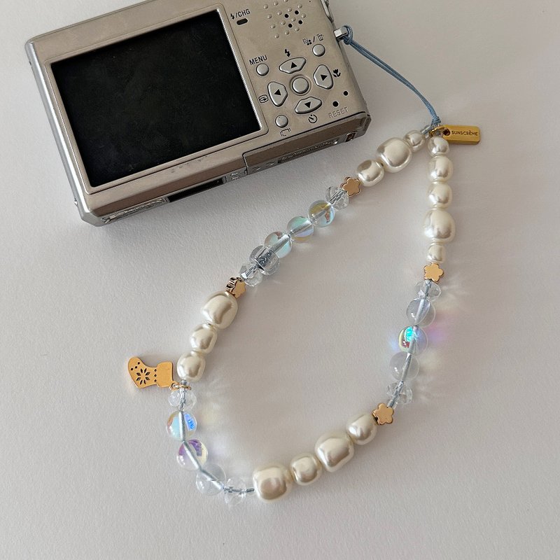 圣诞特价：发光手机带（手机支架） - 挂绳/吊绳 - 其他材质 