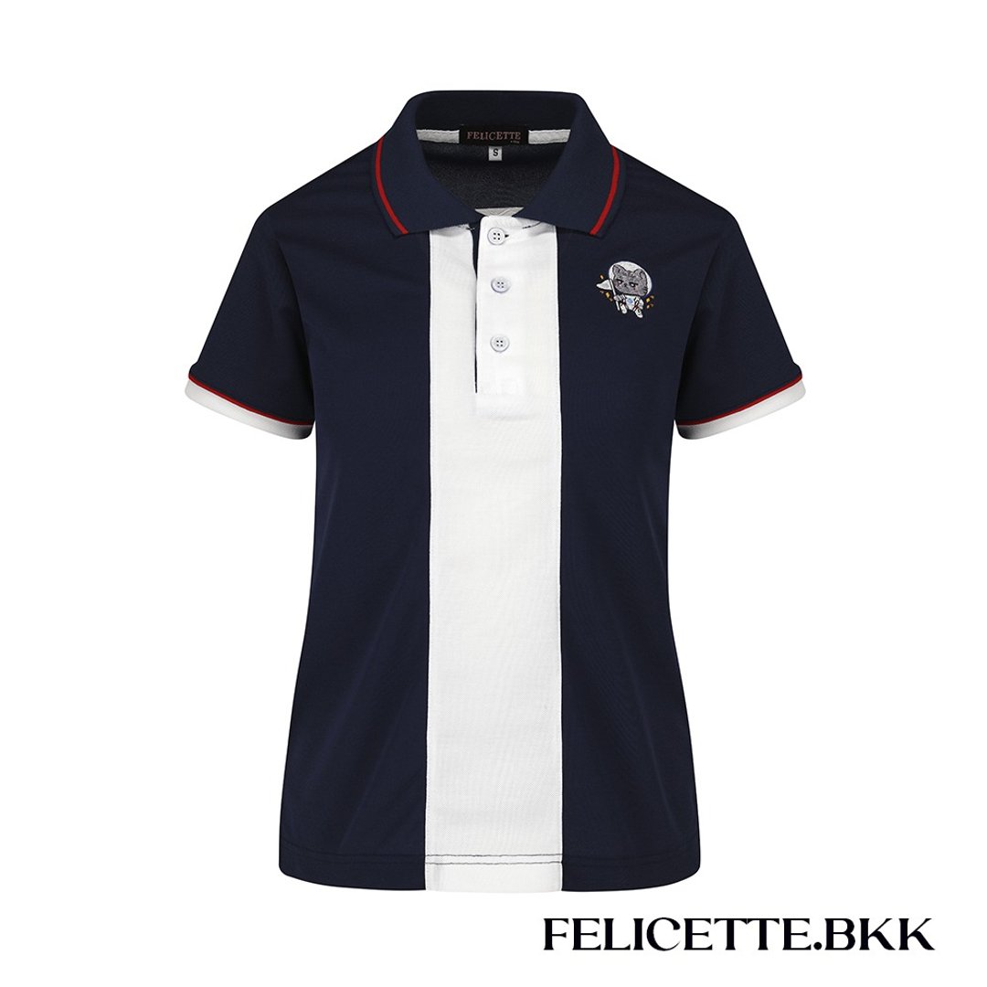 6.6 Sale Polo衫 蓝色 短袖  高尔夫 (Women) Size S (34) - 女装上衣 - 聚酯纤维 
